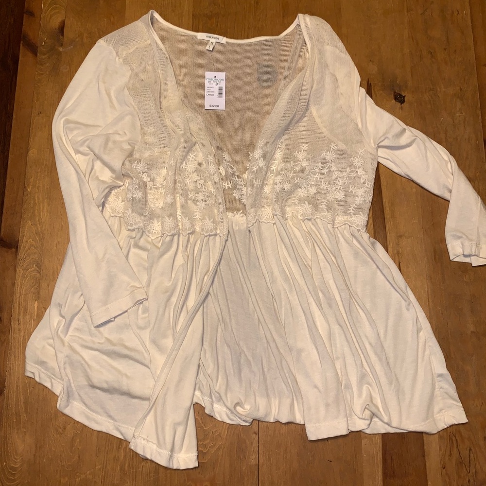 3/4 sleeve Maurice’s cardigan